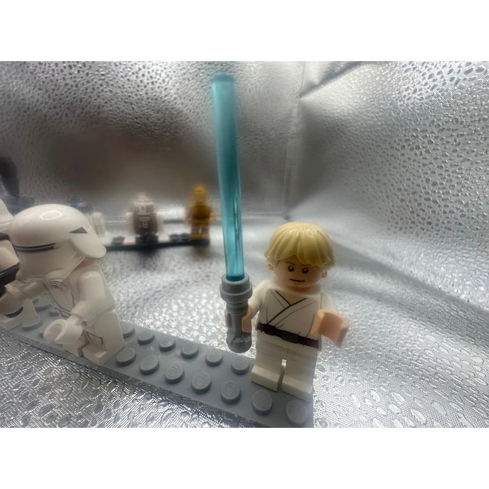 LEGO Star Wars Minifigure Lot Yoda Luke Skywalker R2-D2 BB-8 Stormtroopers 9pc - Picture 16 of 16